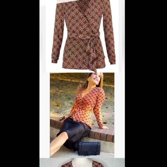 Cabi Ringleader wrap blouse - Picture 3 of 3